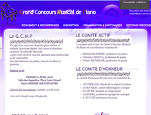 Tablet Screenshot of grand-concours-musical-de-piano.com